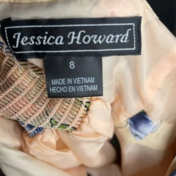 Jessica Howard Floral Fit & Flare Dress - Picture 4 of 5